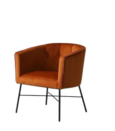 Sienna Velvet Barrel Accent Chair