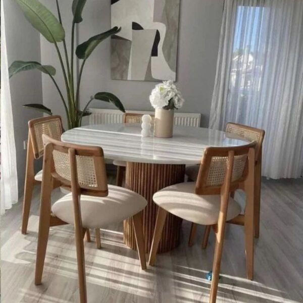 Nordic Bloom Dining Set