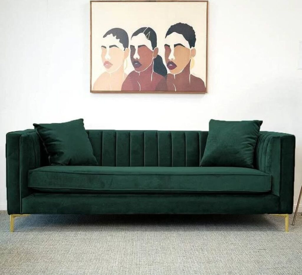 Emerald Noir Sofa