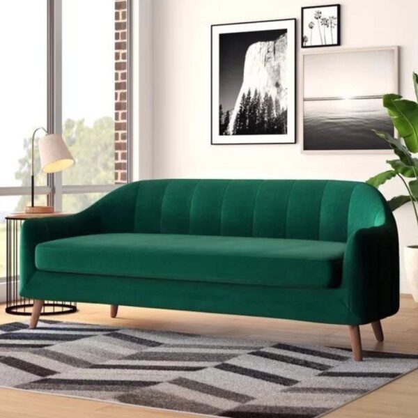 Emerald curve sofa
