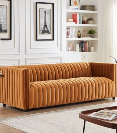 monroe velvet sofa